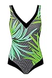 charmline yacht spirit Softcup Charmline Badeanzug Green Vibe 1092 des.844 (Bamboo-Green, 48-Cup C)