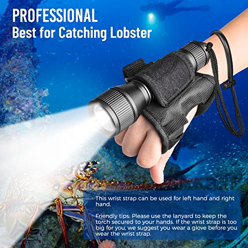 image for ORCATORCH D550 Dive Light 1000 Lumens Scuba Diving Flashlight 3 Modes 