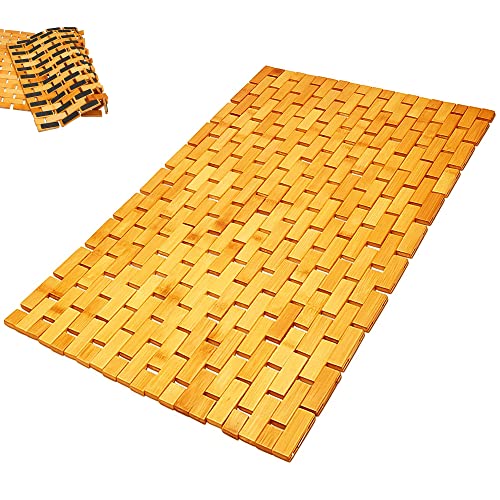 The Best Wood Bath Mats in 2022 - Bathroom Rugs and Bath Mats