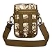 UNISTRENGH Multi-Purpose Tactical Molle Utility Pouches Compact Waist Pack Military Water-Resistance Casual Satchel Bag Fanny Pack Hunting Accessory (Desert Camo)