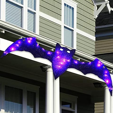 FOIMAS Halloween Hanging Bat for Home Decoration Cover