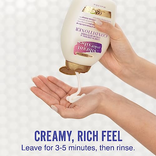 Ogx Vibrant Color Vibes Conditioner For Color-Treated Hair, 13 Fl Oz #TOP3