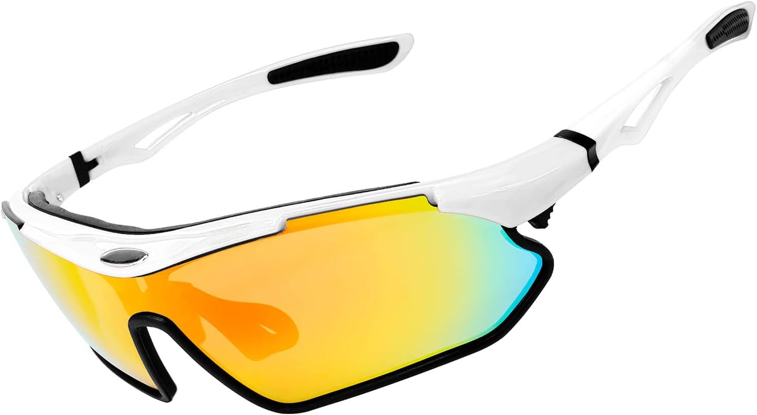 AvvAVV Sports Sunglasses-UV400 Cycling Glasses With RX Insert & Sweat Resistant Design for Men Women Running Baseball Driving