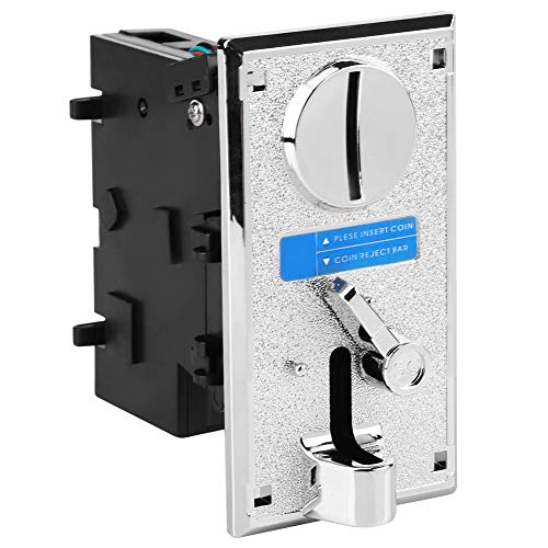 Aceitador de moedas, seletor de moedas de plástico e liga controlada por CPU para máquina de lavar a