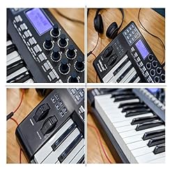 Clavier Piano 61 Touches USB MIDI Contrôleur du Clavier 8 RVB Contrôleur MIDI COLORIED TRIGRY TRIGRY Palis - Les Beatles, Paul McCartney, John Lennon, RIngo Starr, George Harrison Clavier Piano 61 Touches USB MIDI Contrôleur du Clavier 8 RVB Contrôleur MIDI COLORIED TRIGRY TRIGRY Palis – Image 3