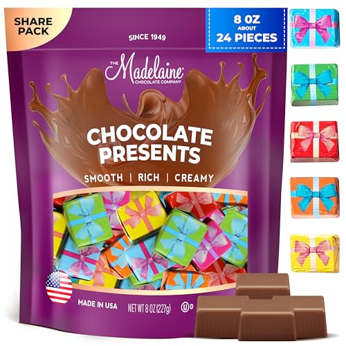 Madelaine Premium Solid Milk Chocolate Presents...