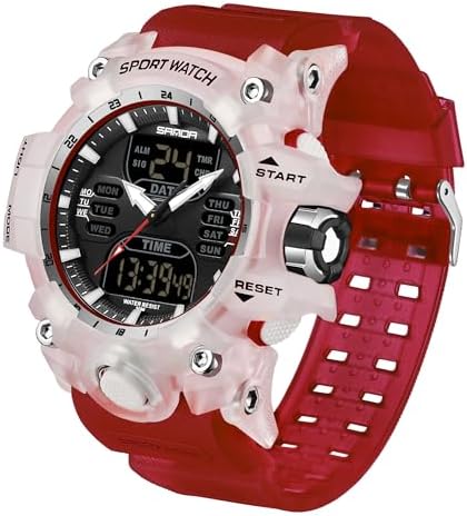 Megir Herren Chronograph Analog Quarzuhr Mit Datum Sport Armee Militärische Wasserdichte Silikon