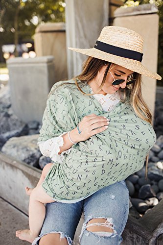 Image of Copper Pearl Nursing Cover for Breastfeeding - Multi-Use Baby Car Seat Canopy, Stroller Shade & Breast Feeding Wrap for Women, Stretchy Breathable Carseat Shawl for Boy or Girl, Poe