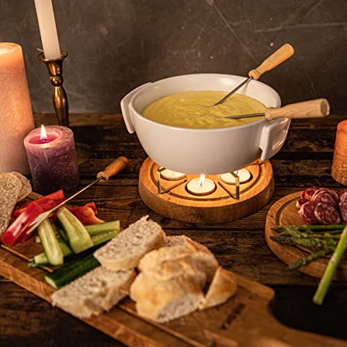 Boska Twinkle Cheese Fondue Pot - Great For Meat, Chocolate, And Cheese Snack - Serve 4 Persons Wedding Registry Items Kitchen Gifts For Family Housewarming - Use With Fondue Sticks #TOP1