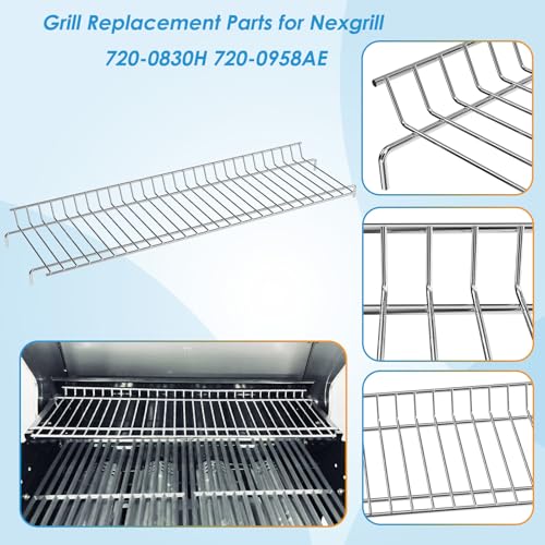 Image of 25.6 Inch Warming Rack for Nexgrill 4 Burner 720-0830H 720-0958AE 720-0789H