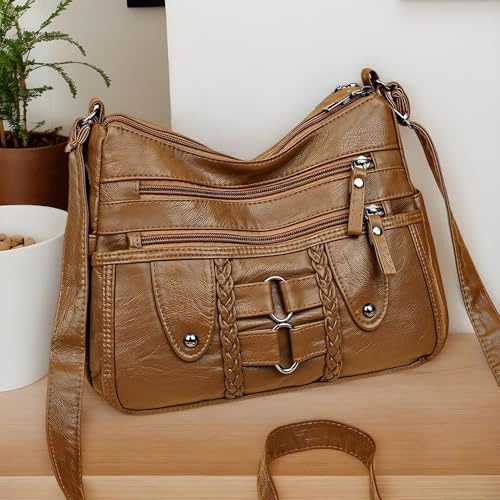 Sac à main tendance en cuir de haute qualité pour femmes actives - 6