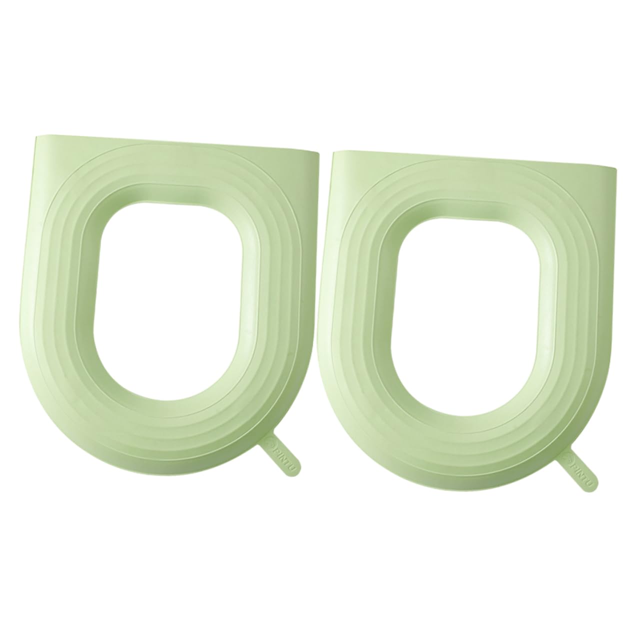 Levemolo 2pcs Thicken Toilet Seat Covers Waterproof Washable Cushion Pads for Home Use