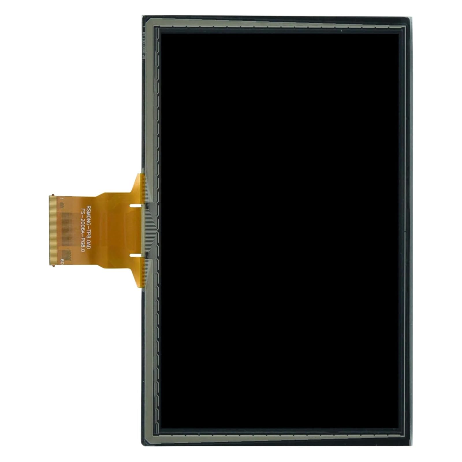 Remplacement d ' écran d ' Affichage à Cristaux liquides d ' Automobile LQ080Y5DZ05 pour Le Moniteur d ' Affichage de Navigation Radio de véhicule Panneau Facile à Installer
