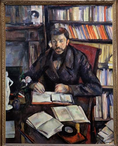 Lienzo de Paul Cézanne 60x90cm: cuadro de formato vertical para sala de estar