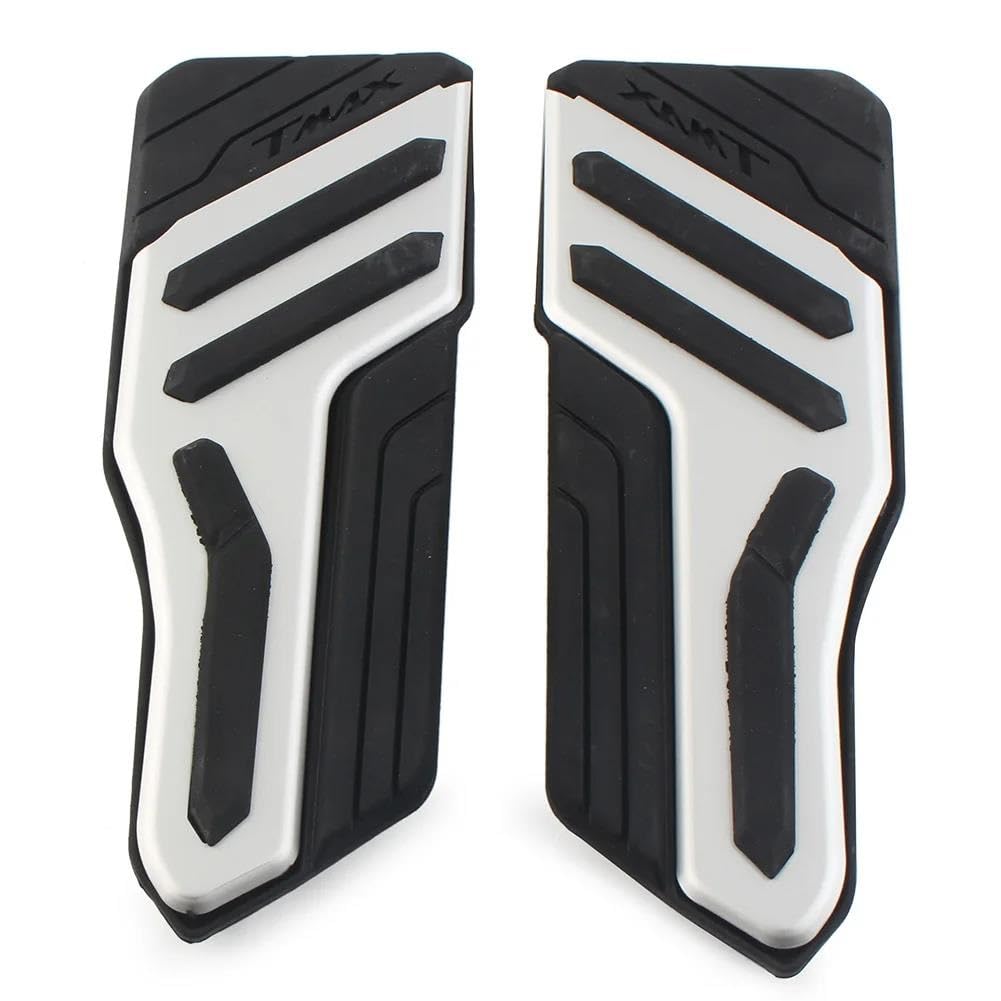Pédales moto larges Yamaha T-Max 560 2022 accessoires argent