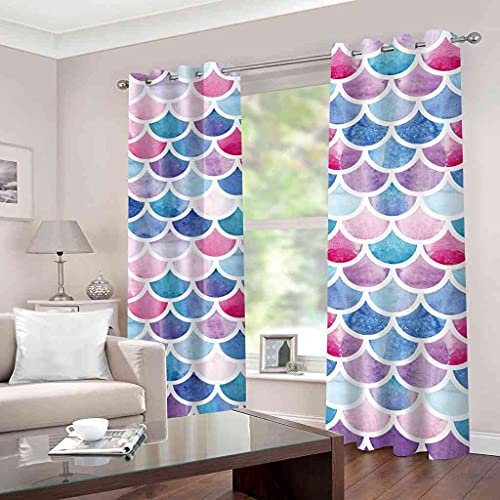 Rideaux occultants enfant polyester 200 cm isolant phonique chambre