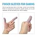 MECCANIXITY Mobile Gaming Finger Sleeves, Controller Finger Thumb Sleeve Gloves Pink, Anti-Sweat Breathable, for Mobile Phone Game, Pack of 10