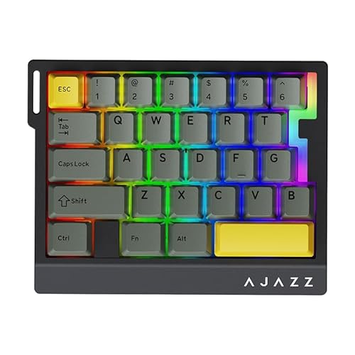 AJAZZ AK029 FPS�Q�[����p ���s�b�h�g���K�[ �Q�[�~���O�L�[�{�[�h 29�L�[�z�� ���C�X�C�b�` 8000Hz�|�[�����O���[�g 128kHz�X�L�������[�g 0.01mm RT���x 0.125ms����x�� �A���~�j�E�������v���[�g 5�w�����\�� 