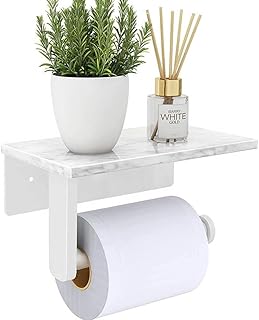 トイレットペーパーホルダー 大理石 トイレットペーパーホルダー ホワイト