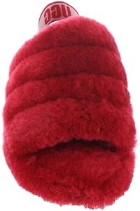 Amazon | UGG (アグ) レディース Fluff Yeah スライドスリッパ, サンバ