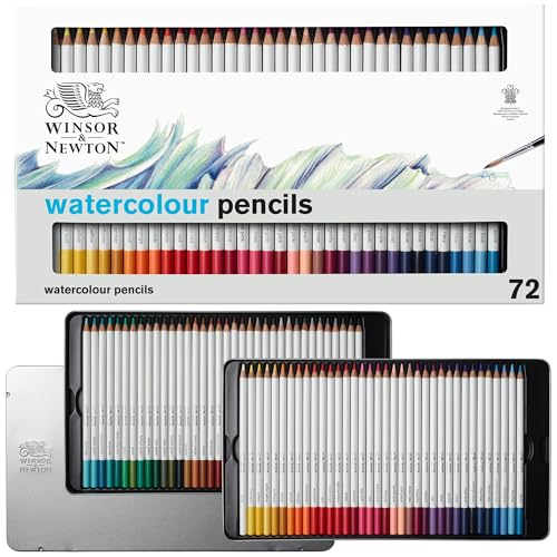 Winsor & Newton Studio Collection Watercolour Pencil Set, 72 Piece by Winsor & Newton - Used condition - US$65.24