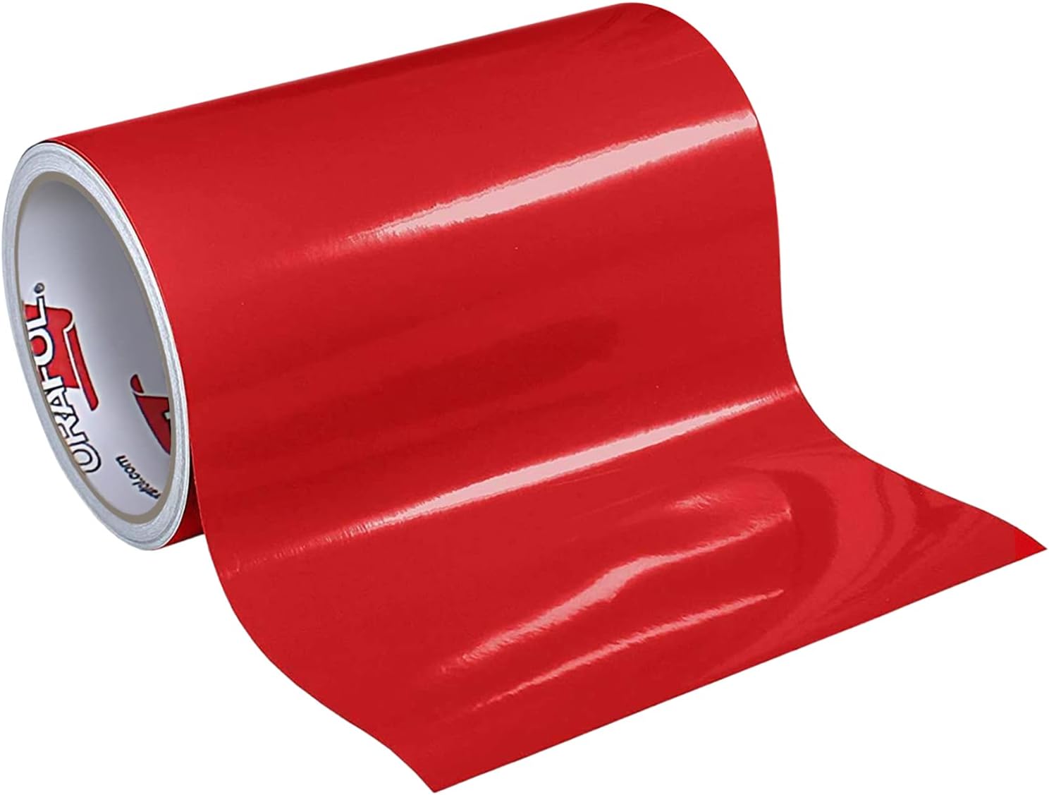 ORACAL 651 Gloss Red Self-Adhesive Craft Vinyl Roll (12" x 50ft + Weeder)