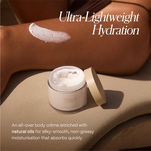 FILTER BY MOLLY-MAE Body Crème | Ultra-Hydrating Body Moisturizer for Women | Tan Extender, Enriched with Shea Butter & Natural Oils | Skin Moisturizer
