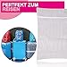 Bestlivings Wäschenetz XXL (4er Set / 50x70cm) - Wäschesack Kochfest - Wäschebeutel für Blusen, BH, Unterwäsche, Socken oder Feinwäsche - Füllmenge bis 3kg