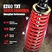EZGO TXT Shocks, Golf Cart Front and Rear Shock Absorber, Golf Cart Heavy Duty Coil Spring Shock Absorber for EZGO TXT/Medalist 1994-UP, Replaces OEM# 70928-G01, 76418-G01, 70630-G01