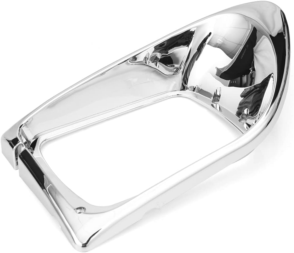 High Soar Chrome Headlight Bezel for International 9200, Head Light Bezel Pair for International 9200 9400 5900, Driver & Passenger Side