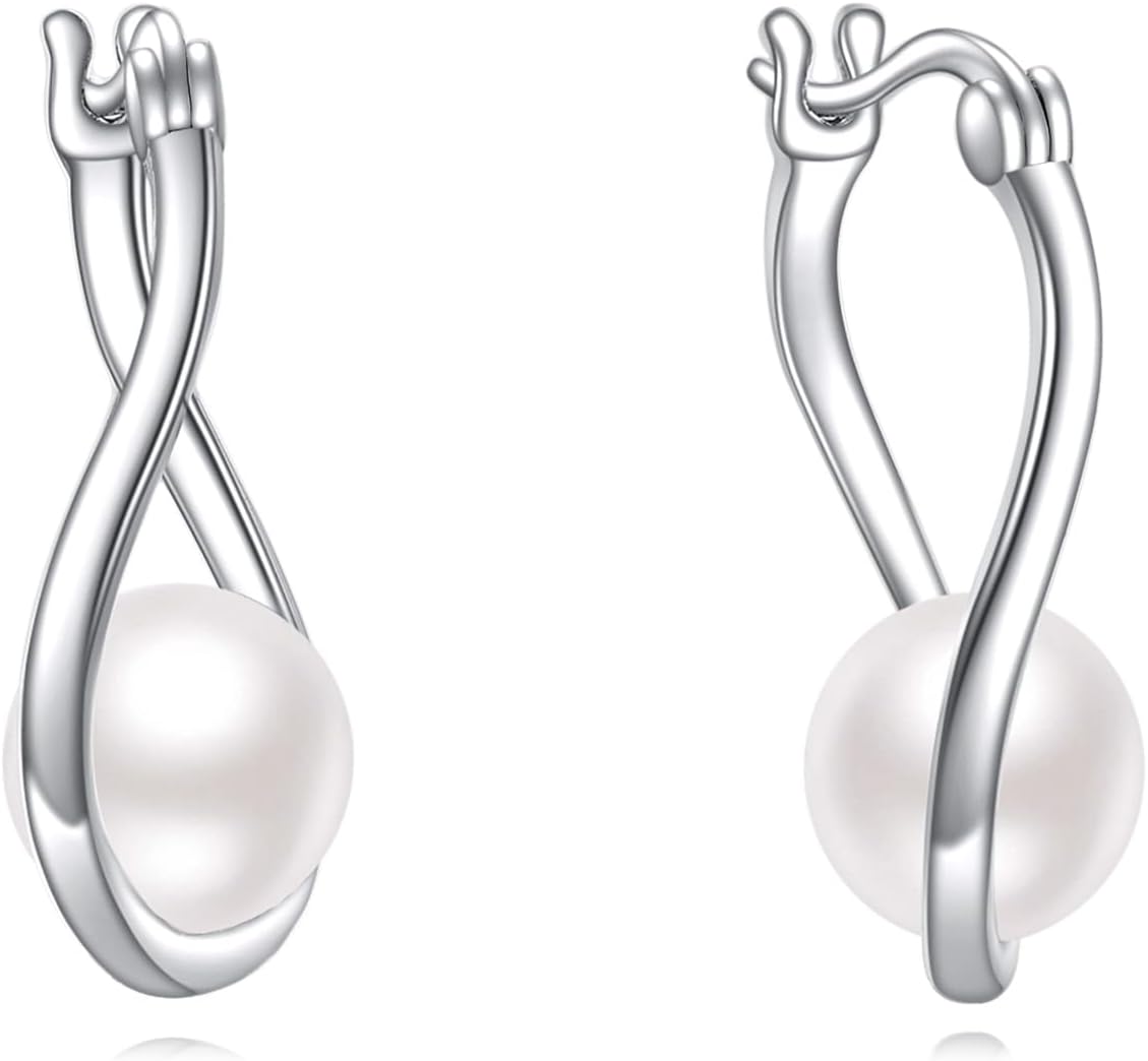 Argento Sterling Nodo Celtico Orecchini Pendenti W/ Taglio Ovale