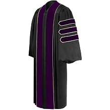CLERKMANS Unisex Law Doctoral Graduation Gown
