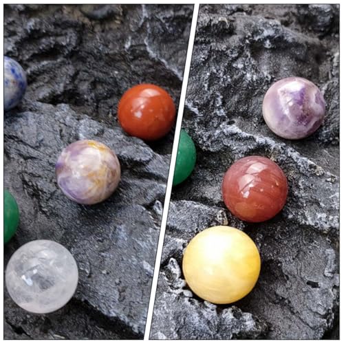Piedras naturales detalladas en pack de 7 unidades para regalar en inauguraciones de casa y Navidad 5