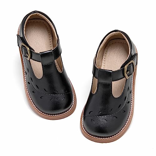 Image of Otter MOMO Toddler /Little Girls Mary Jane Slip-on School Uniform Party Dress Shoes