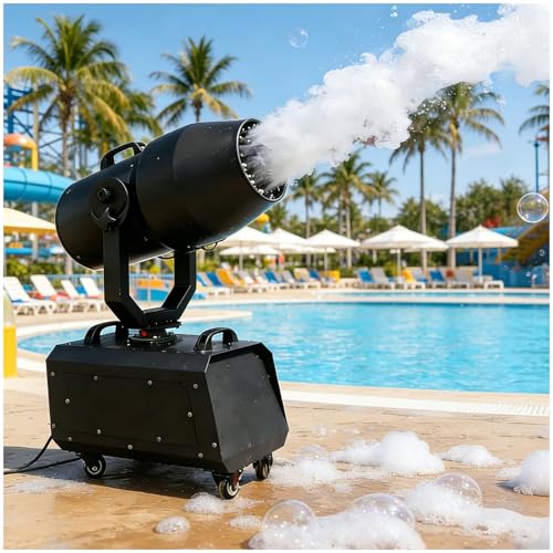 Eastnmythet Foam Machine for Families and Party - Auto Rotating