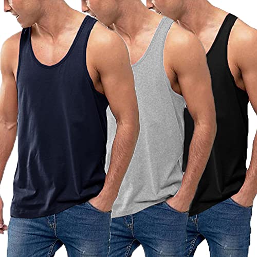 Débardeurs homme coton pour le sport et le quotidien COOFANDY XL