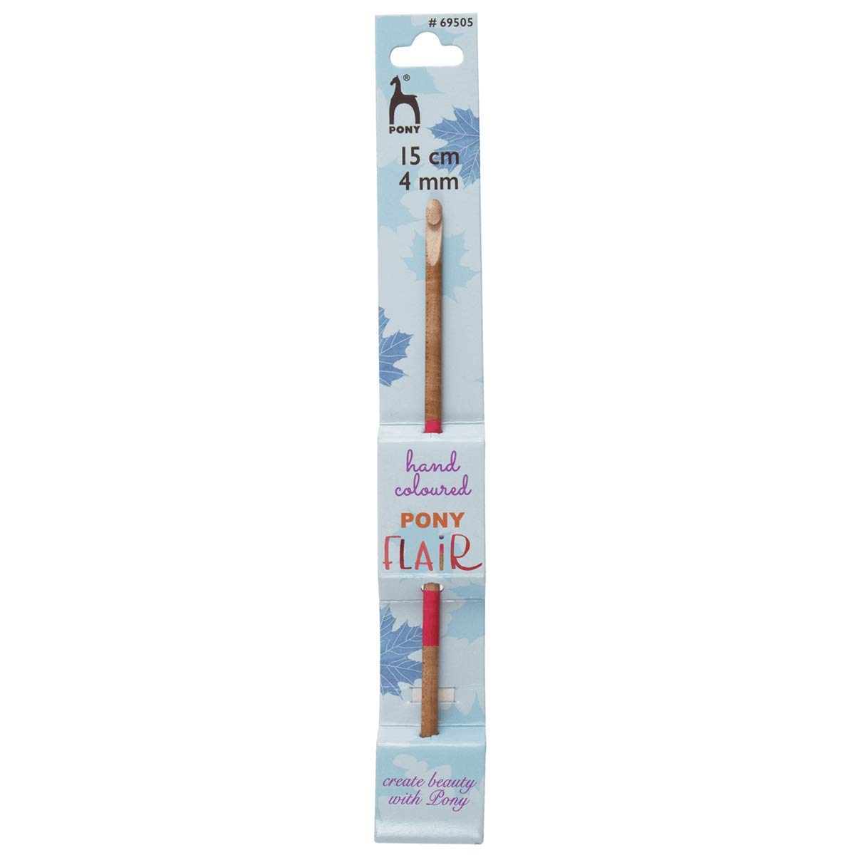 Pony Flair Hand Colored Crochet Hook - 15CM (4.00MM)