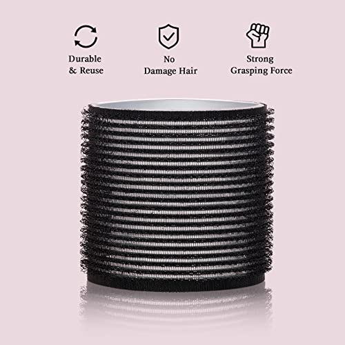 Bestienoly Hair Rollers For Long Hair, 29Pcs Velcro Rollers For Hair, Rollers Hair Curlers Jumbo Large Hair Roller Sets With Duckbill Clips And Comb, 3 Sizes Self Grip Hair Rollers For Long Medium Short Thick Fine Thin Hair Diy Hair Styles #TOP5