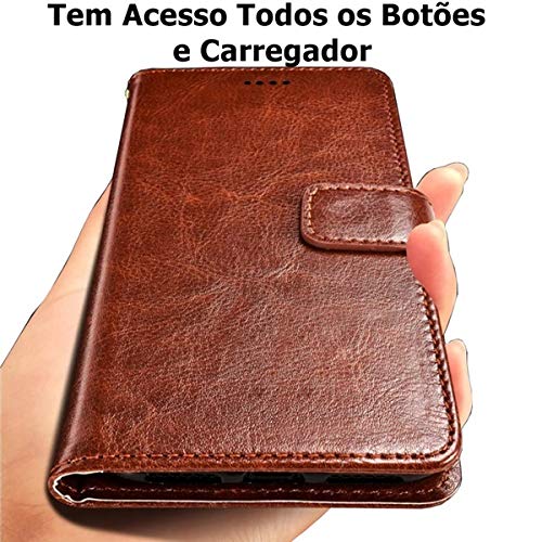 Capinha Para Celular Iphone 11 Pro Max Tela 6.5 Flip Carteira Cover Wallet Com Porta Cartões Premium