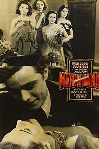 Póster clásico de una película de culto de Roadshow Atracciones sobre la droga Marihuana Póster de impresión por desconocido (24 x 36)