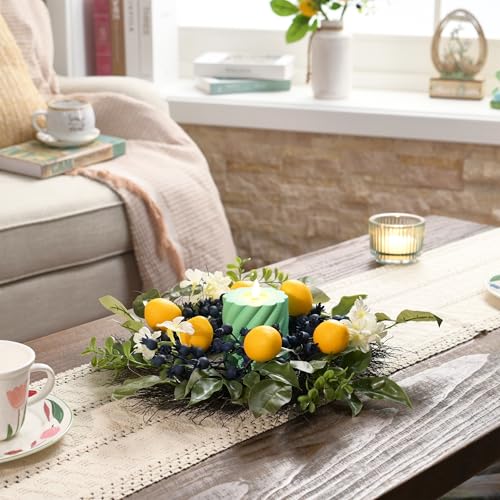 Valery-Madelyn-Spring-Artificial-Lemon-Wreaths-for-Front-Door-with-Lights-Summer-Door-Wreath-with-Eucalyptus-Leaves-Blueberry-Daisy-for-Farmhouse-Home-Kitchen-Table-Decor-16-Unique-Gifts-for-Mom - Urban Country Home Decor Valery-Madelyn-Spring-Artificial-Lemon-Wreaths-for-Front-Door-with-Lights-Summer-Door-Wreath-with-Eucalyptus-Leaves-Blueberry-Daisy-for-Farmhouse-Home-Kitchen-Table-Decor-16-Unique-Gifts-for-Mom