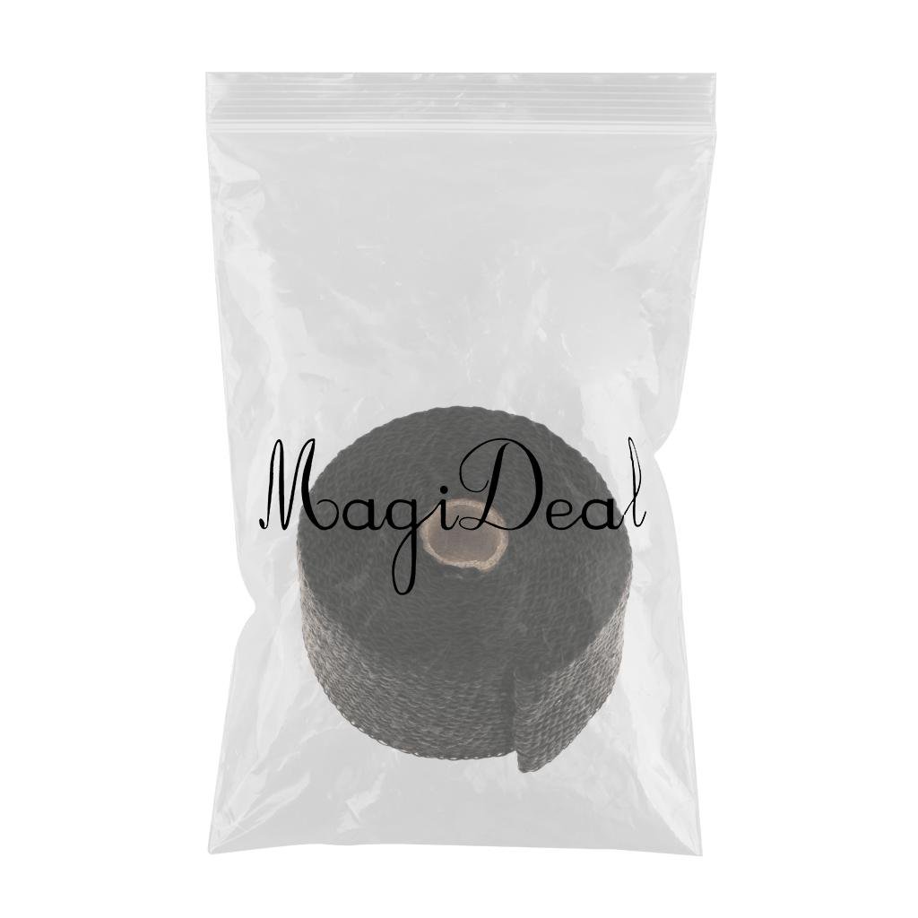 5m Titanium High Temperature Header Manifold Exhaust Wrap Black | Motors | Parts & Accessories | Car & Truck Parts | Exhaust | Exhaust Manifolds & Headers