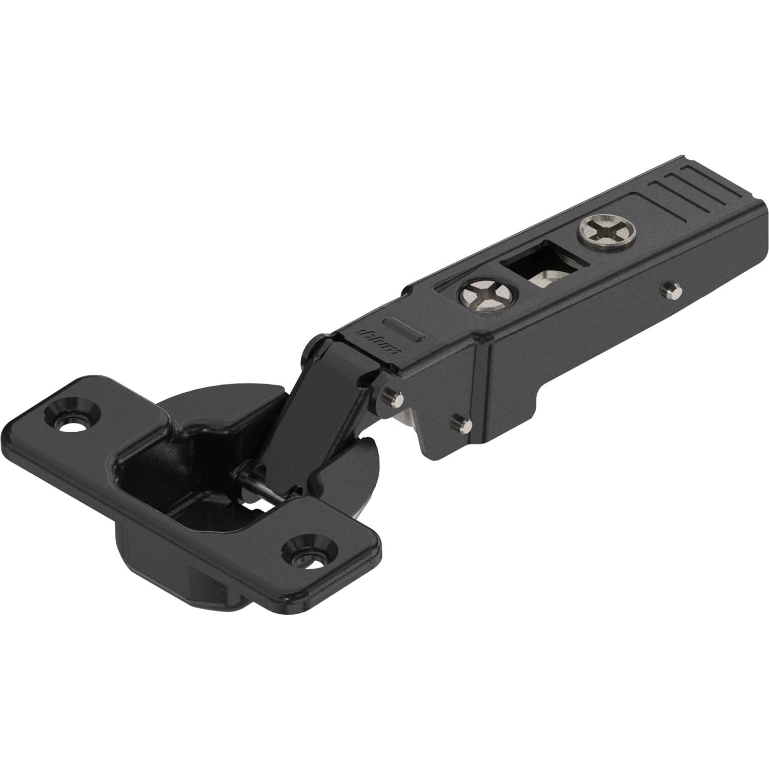 BLUM Clip top Blumotion Profile Door Hinge 95° Straight with Spring Screws (Onyx Black, 70T9550.TL Onyx Black)
