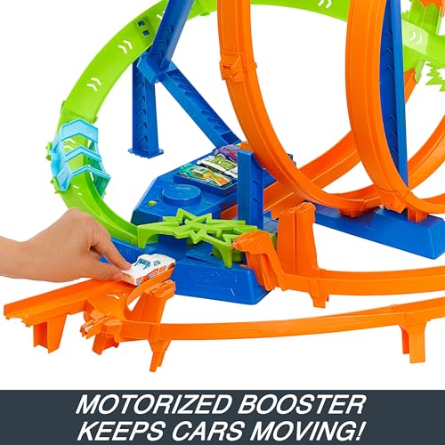 Hot Wheels HTP55 Toy Car Track Set Action Epic Crash Dash thumb #2