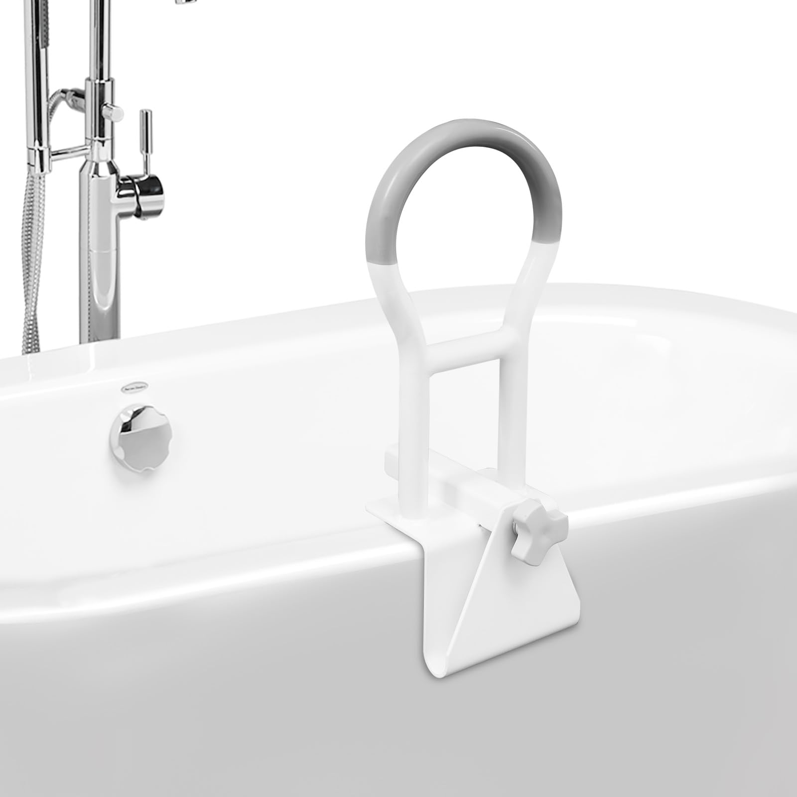 Asidero para bañera con un grosor de pared de 8 a 16 cm.