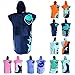 TEAM MAGNUS Hooded Beach Towel for Kids in Quality 360gsm Cotton - Boys & Girls 4'-5'6" Bathrobe for Swimming, Surfing, Travel - Classic Swim Poncho w Stylish Devilfish Design