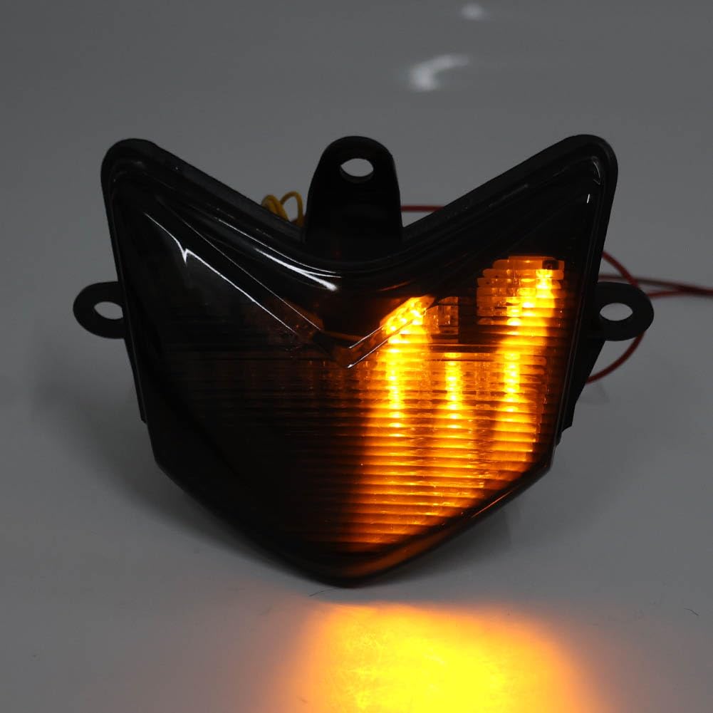 USテールライト カワサキニンジャZX6R 2007 2008用ブルーリアLEDテール