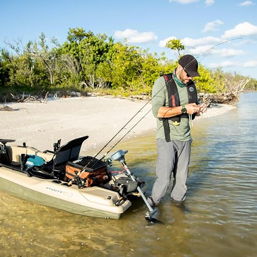 Image of Pelican Catch PWR 100 - Sit-on-Top Fishing Kayak - Ergo360 Seating System - 10 ft
