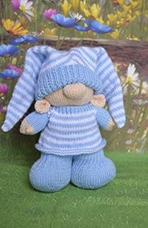 Knitting Pattern Bed Time Gnome. Knitters Accessory Leaflet. Knit Cute Handmade Gifts. Goblin & Pixie Troll. Fun Quick & Easy Beginner Soft Toy Knits.