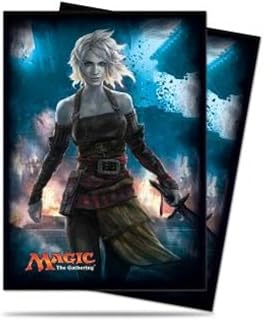 Magic: the Gathering - Nahiri the Harbinger Shadows Over Innistrad SOI MTG Sleeves (80 Count) Deck Protectors